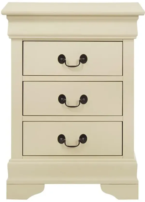 Louis Phillipe - Nightstand - Wood