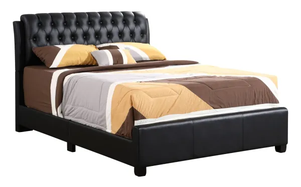 Tufted Upholstered Bed