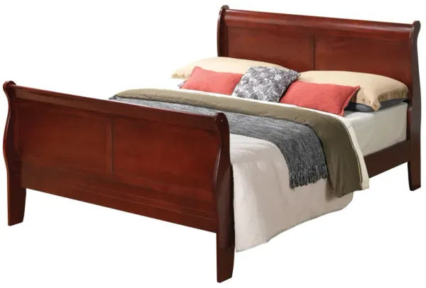 Panel Sleigh Bed