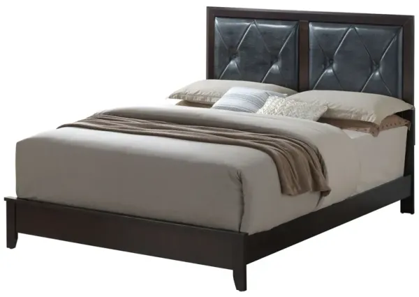 Padded Headboard Bed