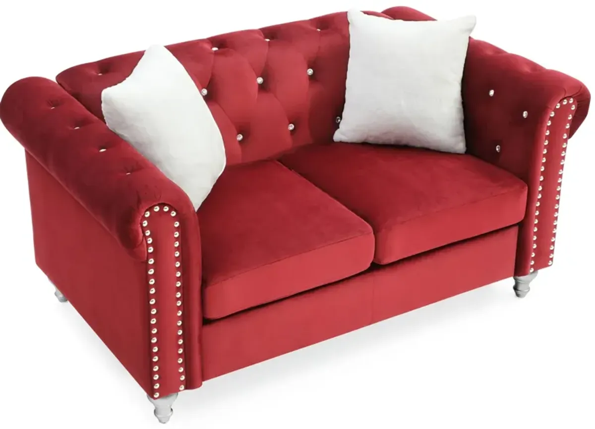 Stylish Contemporary Loveseat