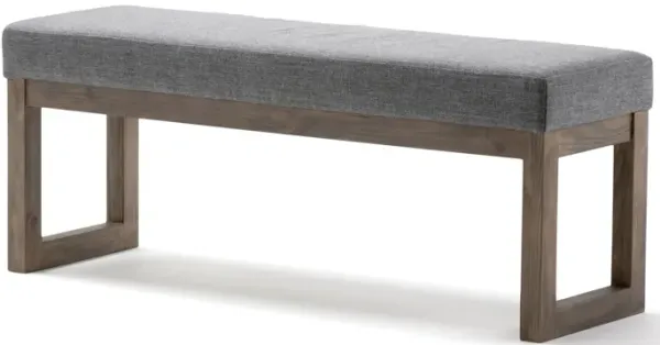 Milltown - Upholstered Ottoman Bench