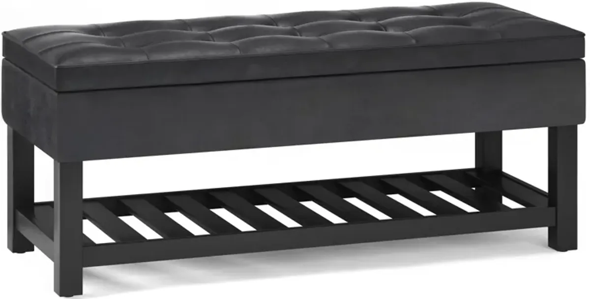 Cosmopolitan - Storage Ottoman Bench With Open Bottom