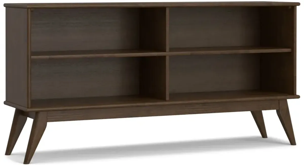 Draper - Handcrafted Low Bookcase