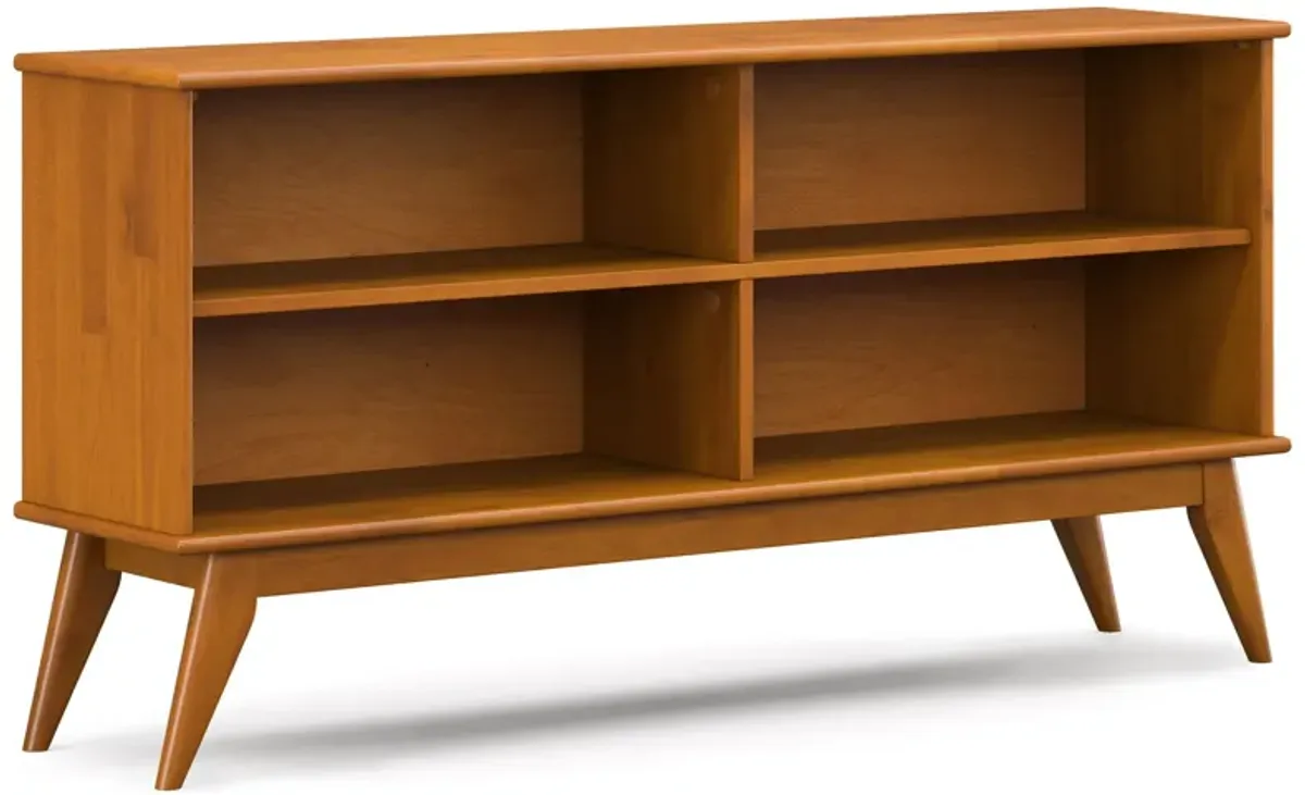 Draper - Handcrafted Low Bookcase