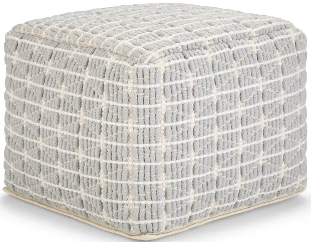 Noreen - Upholstered Square Pouf