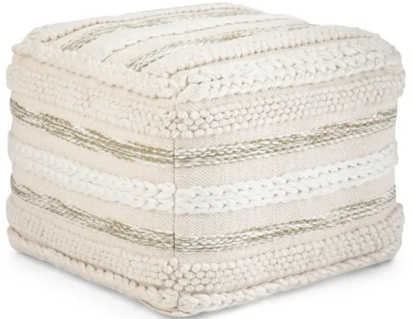Sommer - Handcrafted Square Pouf
