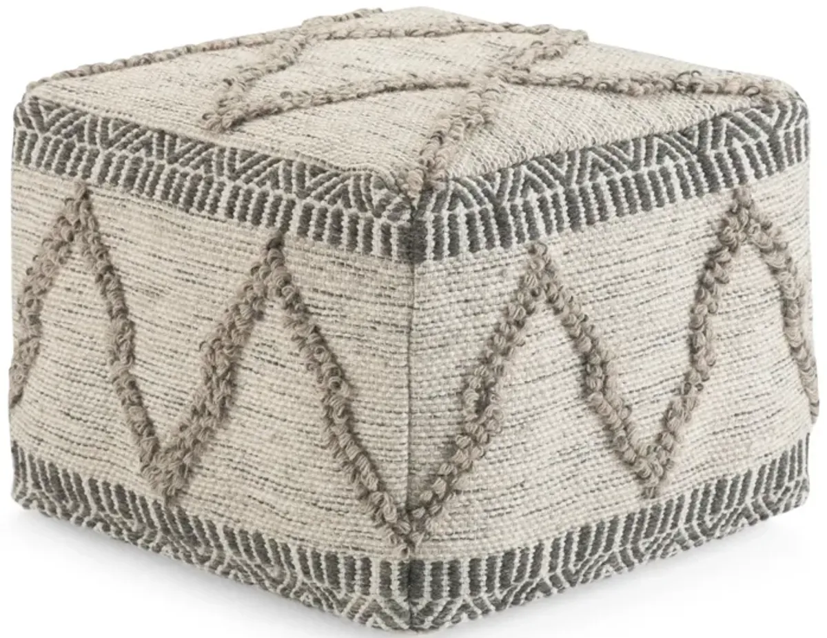Sweeney - Upholstered Square Pouf