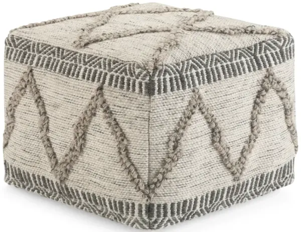 Sweeney - Upholstered Square Pouf