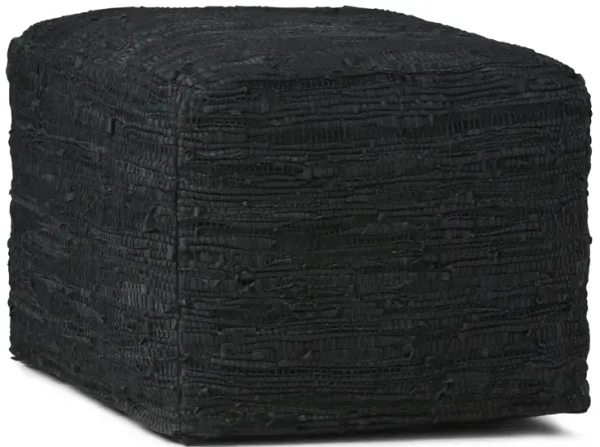 Fredrik - Handcrafted Square Pouf