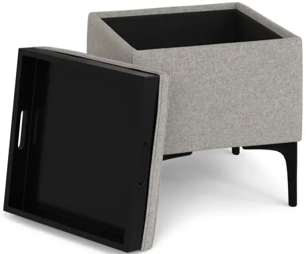 Natasha - Multifunctional Storage Ottoman With Tray