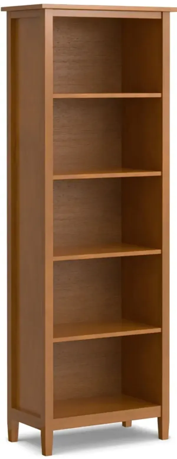 Warm Shaker - 5 Shelf Bookcase
