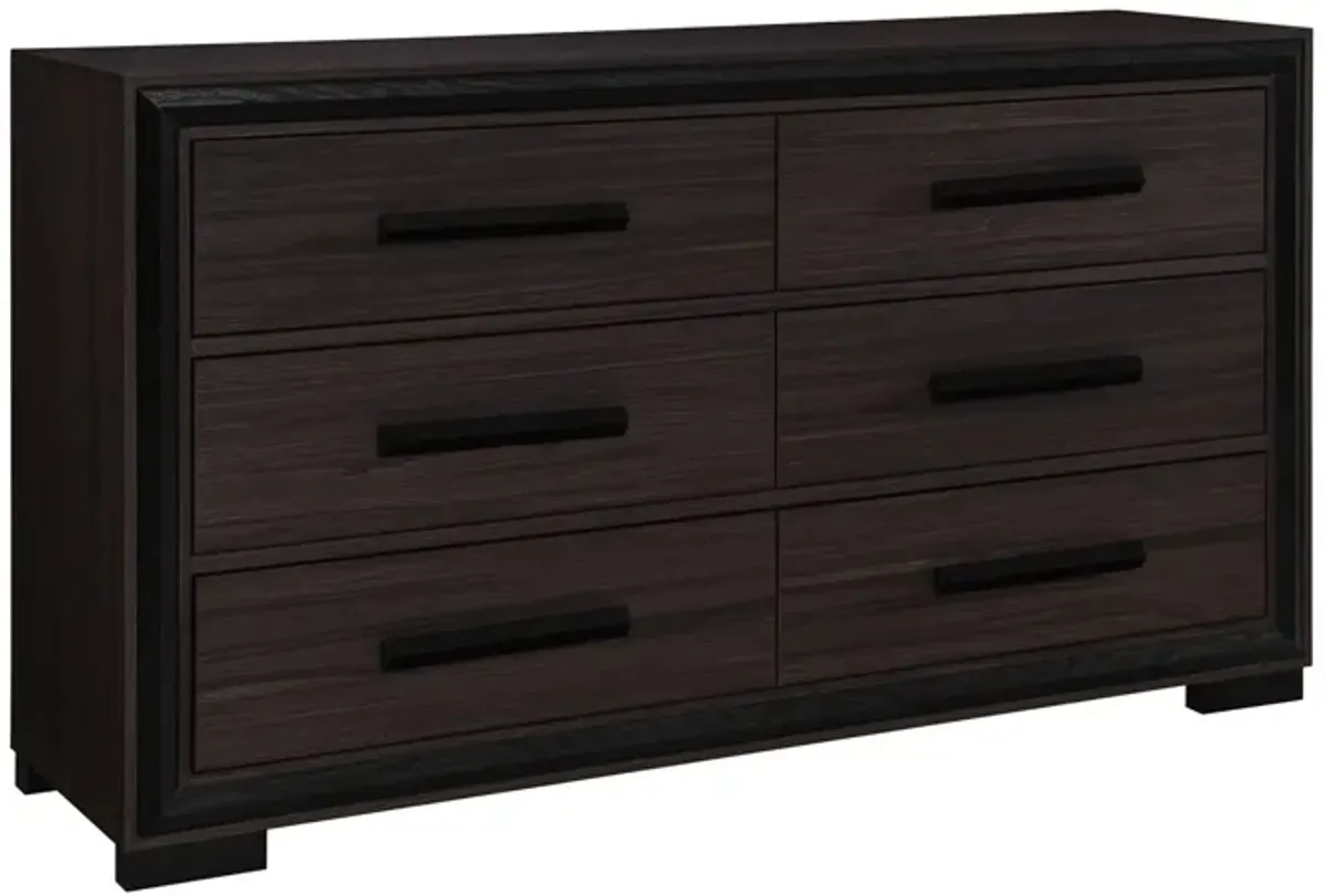 Adelaide - Dresser With Sleek Finish And Drawer Pulls