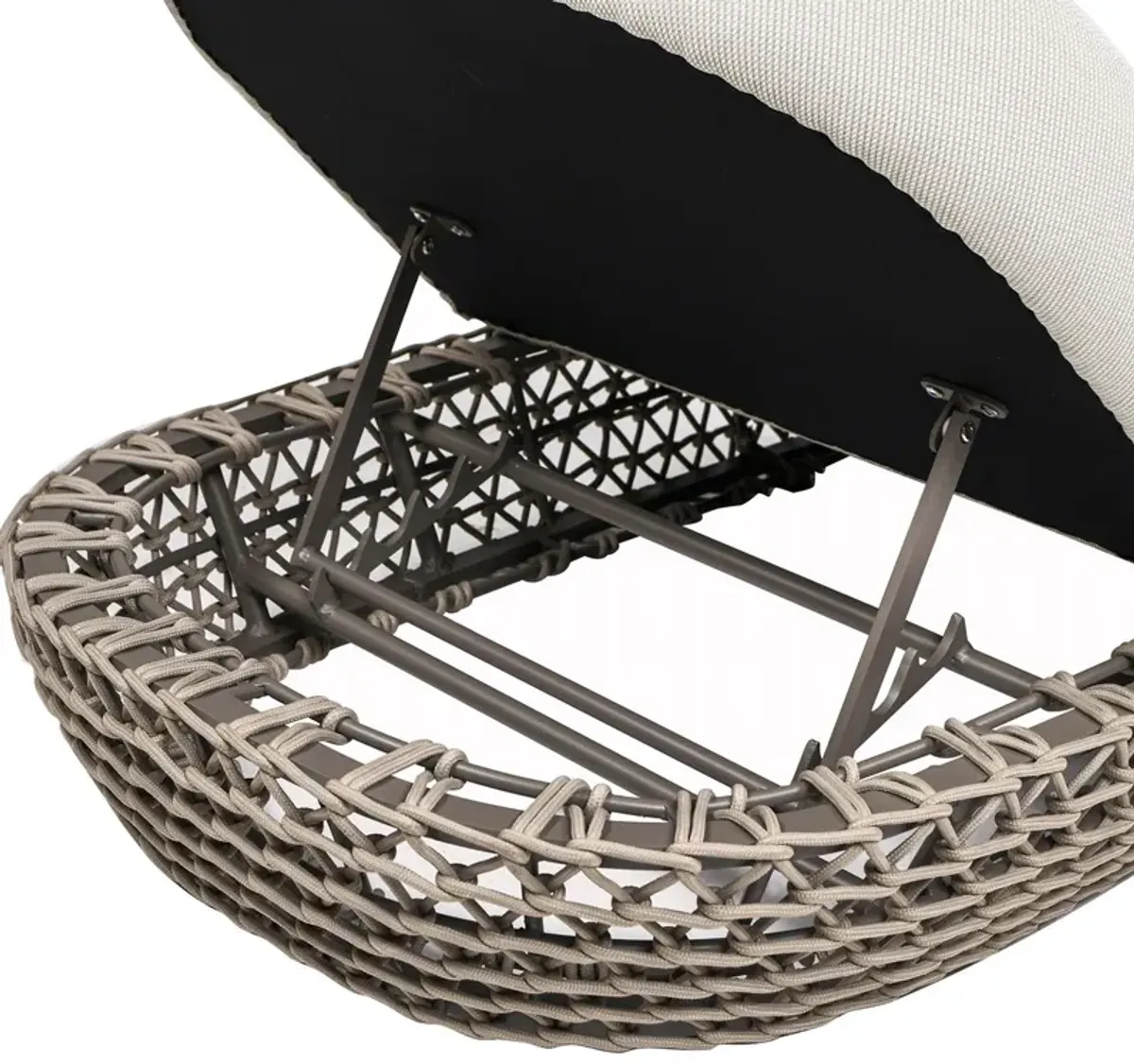 Willow - Sunbrella Upholstered Patio Lounger