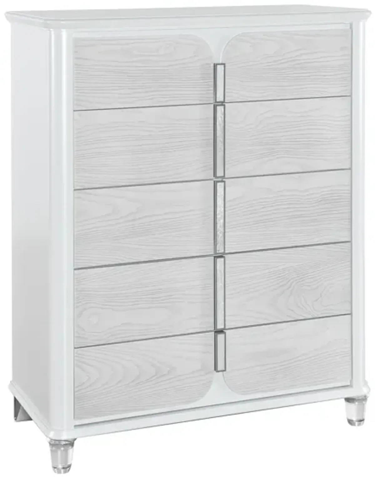 Brenda - Chest With Spacious Drawers - Gray