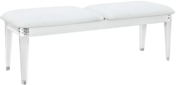 Brenda - Bedroom Bench With Padded Seating - Gray