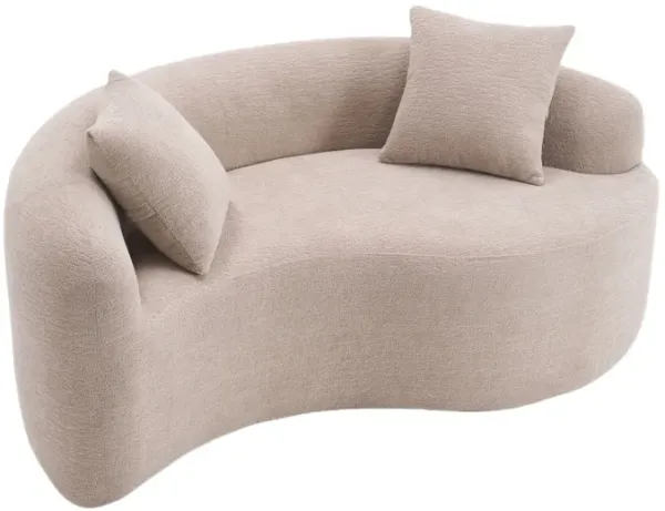 Tai Chi - Curved Dual Depth Loveseat