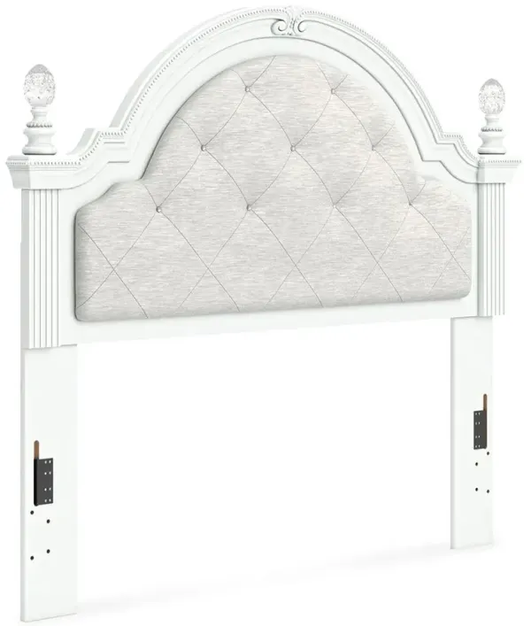 Kozlani - White - Full Upholstered Panel Headboard