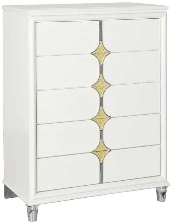 Uriuni - Chest - Gold / White