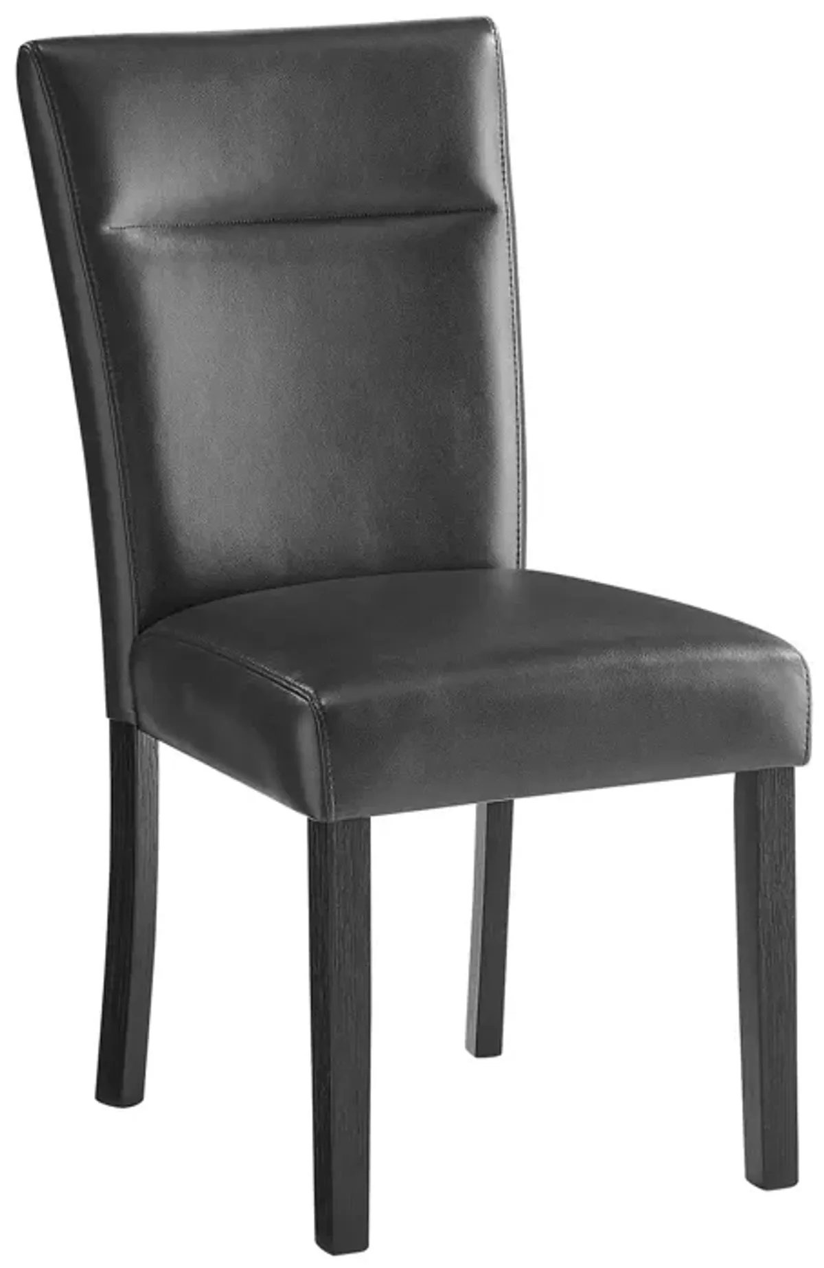 Olga - Dining Chair Set (Set of 2) - Charcoal Black