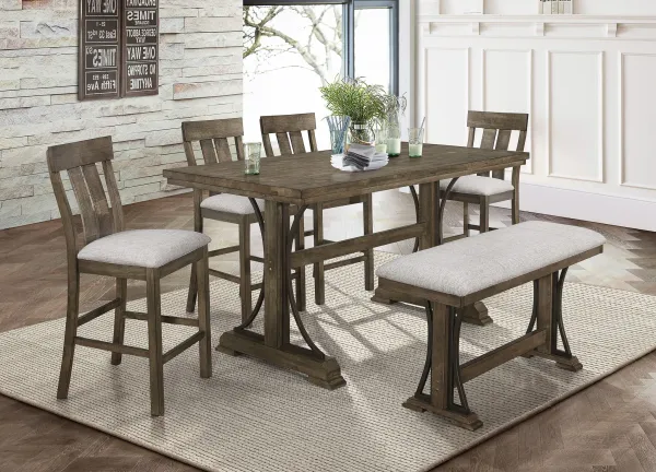 Quincy - Counter Dining Room Set