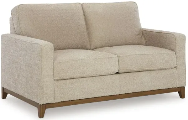 Arendale - Desert - Loveseat With Dark Cushions