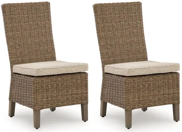 Laguna Heights - Side Chair With Cushion (Set of 2) - Beige