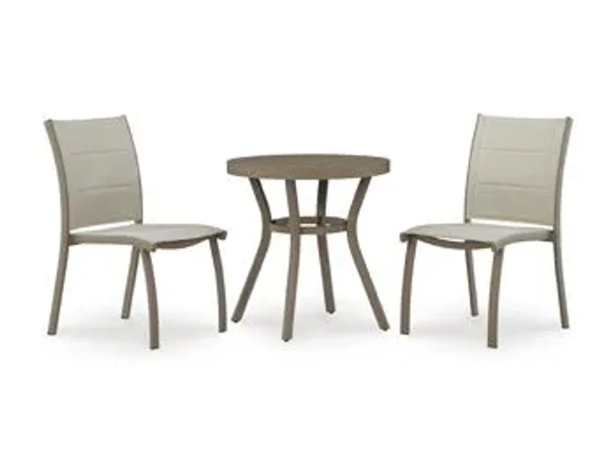 Mission Beach - Chairs With Table Set (Set of 3) - Beige