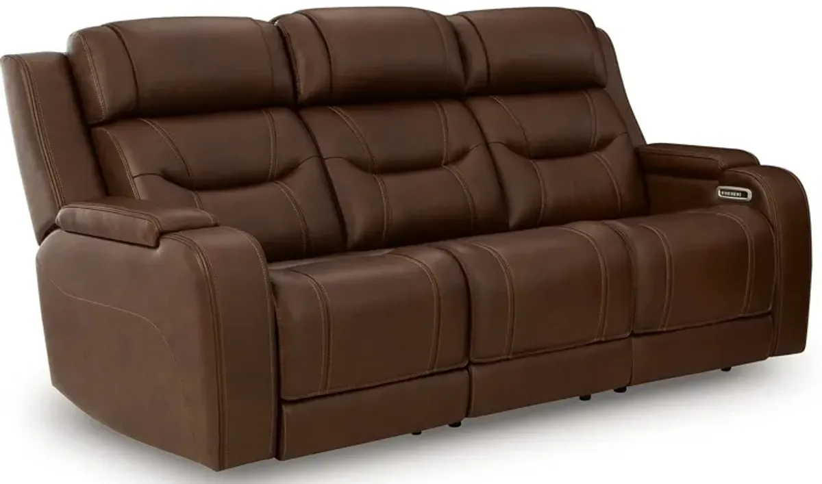 Knightington - Power Reclining Sofa With Audio Seating