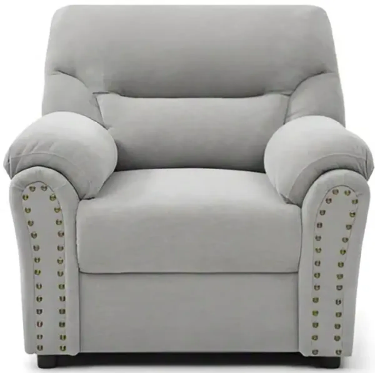 Hamilton - Chair With Hand Applied Nailhead Trim And Pillow Top Arm Cushions