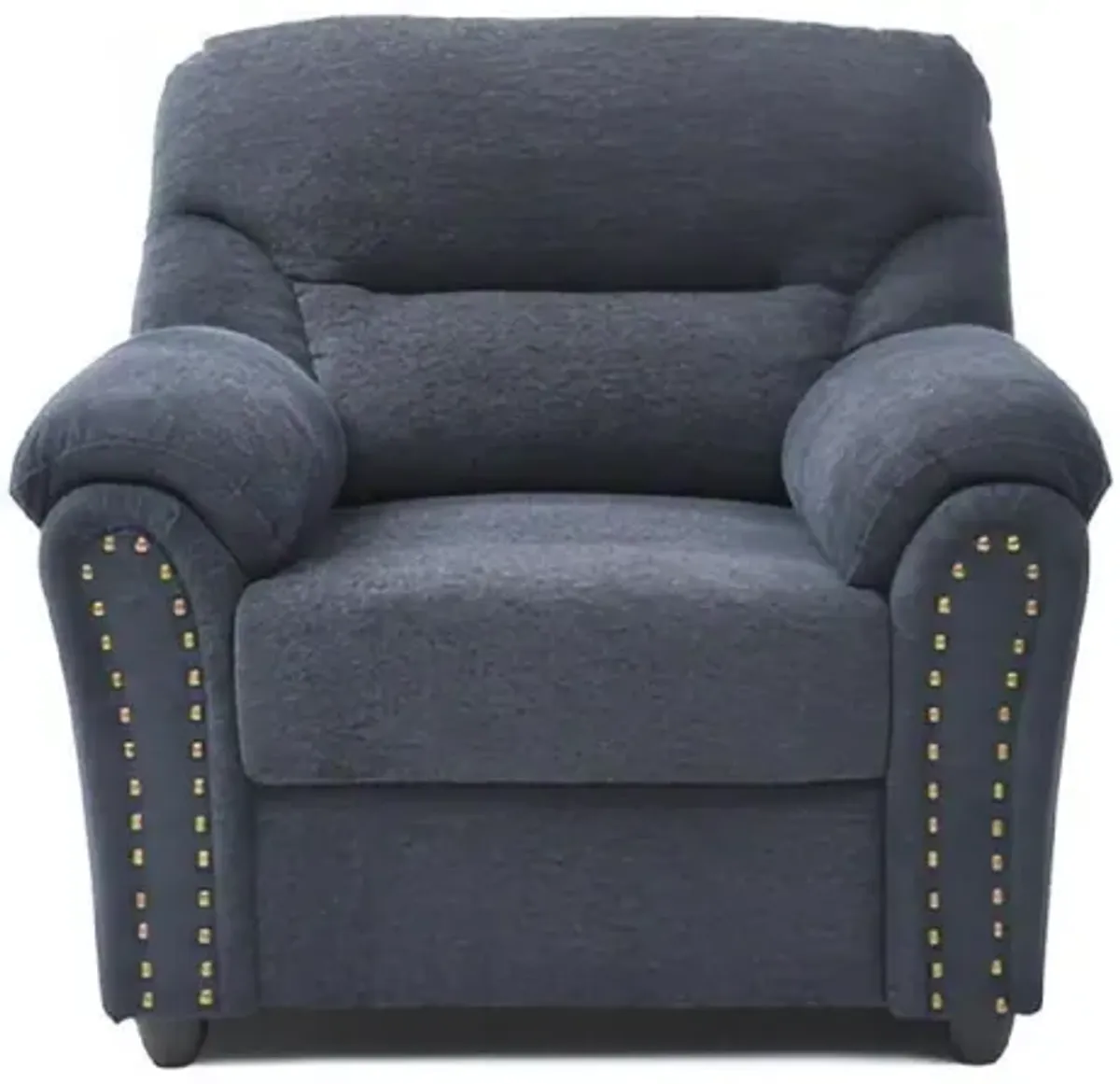 Hamilton - Chair With Hand Applied Nailhead Trim And Pillow Top Arm Cushions