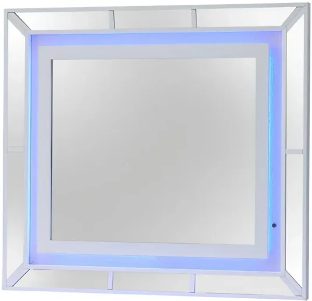 Hollywood Hills - Mirror - White