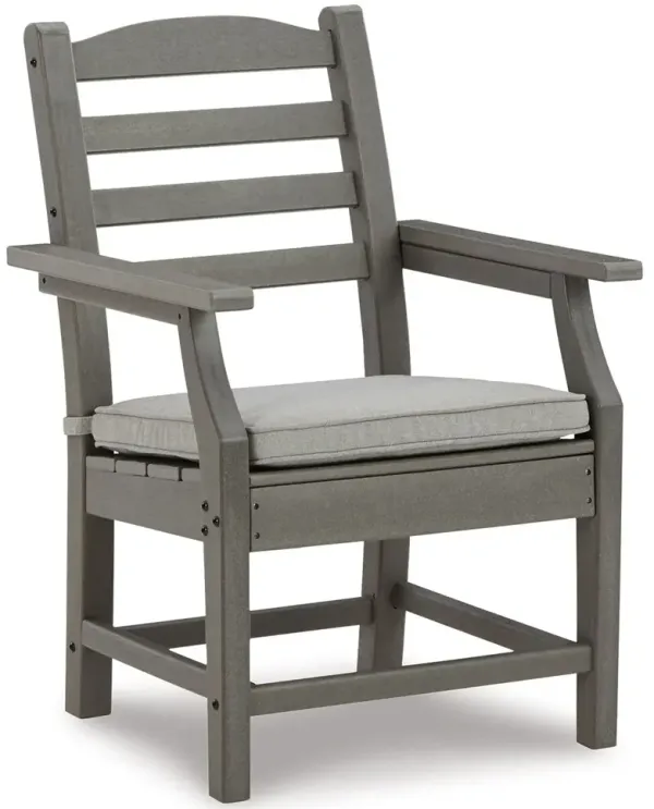 Visola - Arm Chair With Cushion (Set of 2) - Gray