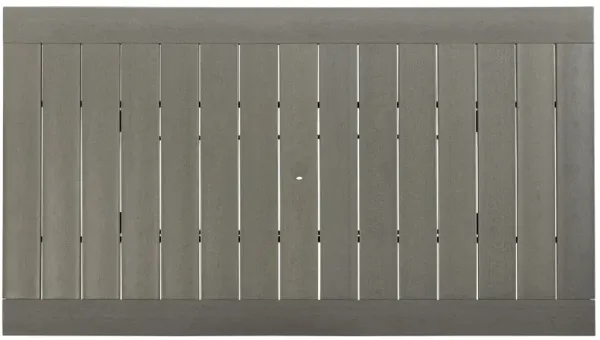 Visola - RECT Dining Table w/Umb OPT - Gray