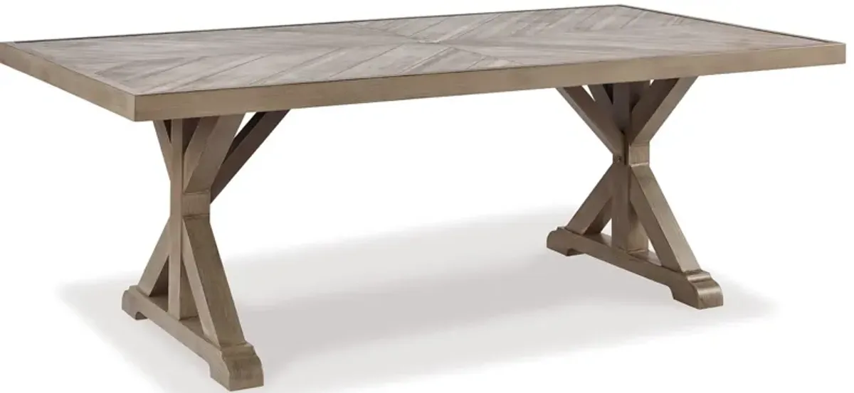 Beachcroft - Rect Dining Table W/Umb Opt