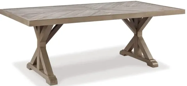 Beachcroft - Rect Dining Table W/Umb Opt