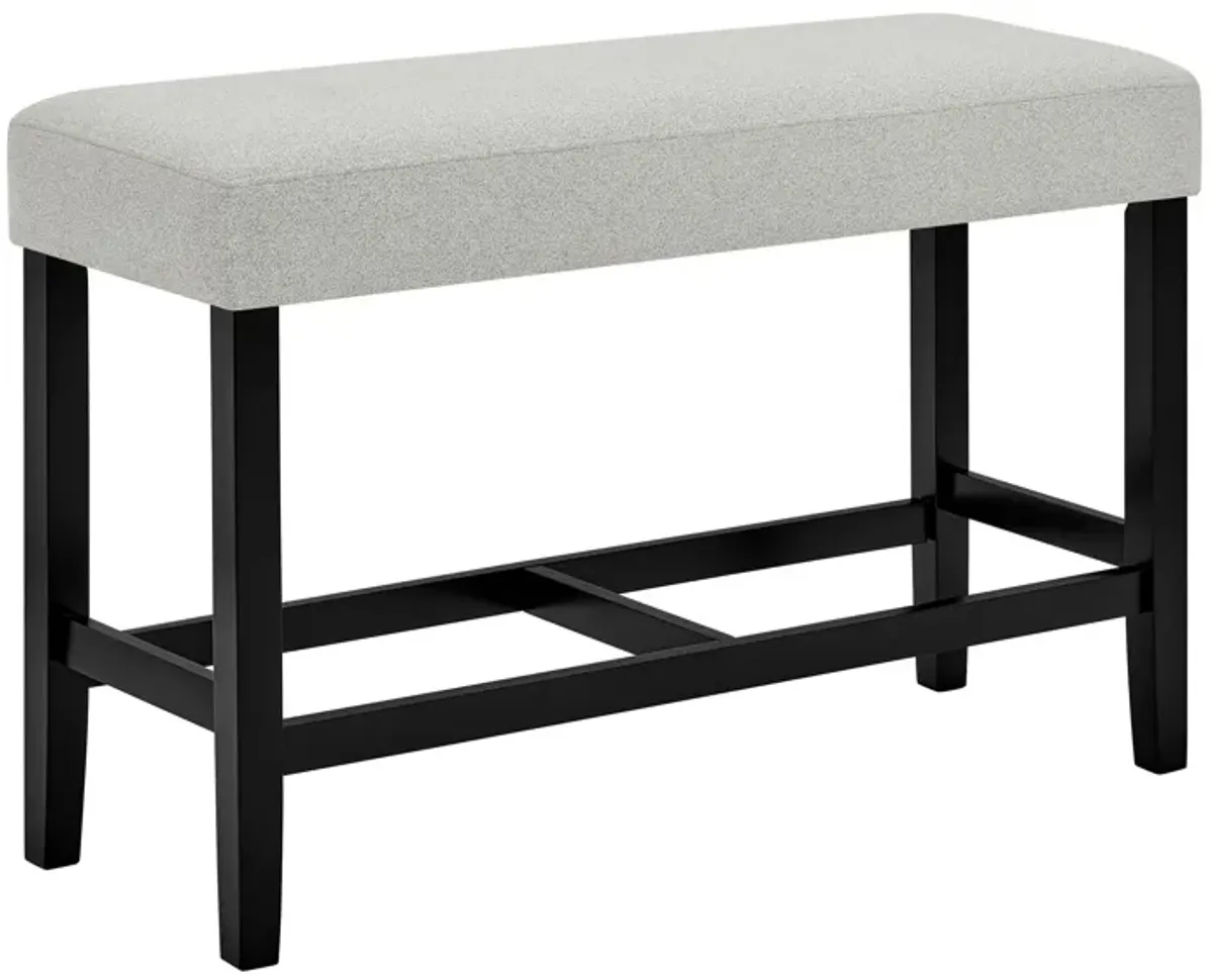 Marbel - Counter Height Bench - Dove