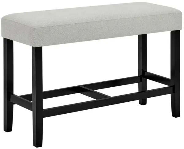 Marbel - Counter Height Bench - Dove