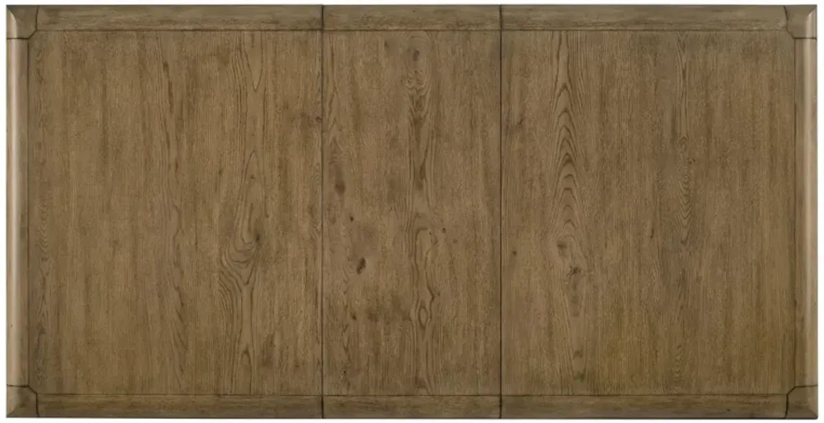 Cockrell - Dining Table ( With 18" Leaf) - Light Brown