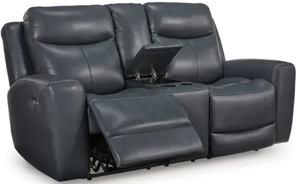 Next Move - Power Reclining Loveseat With Console / Adjustable Headrest
