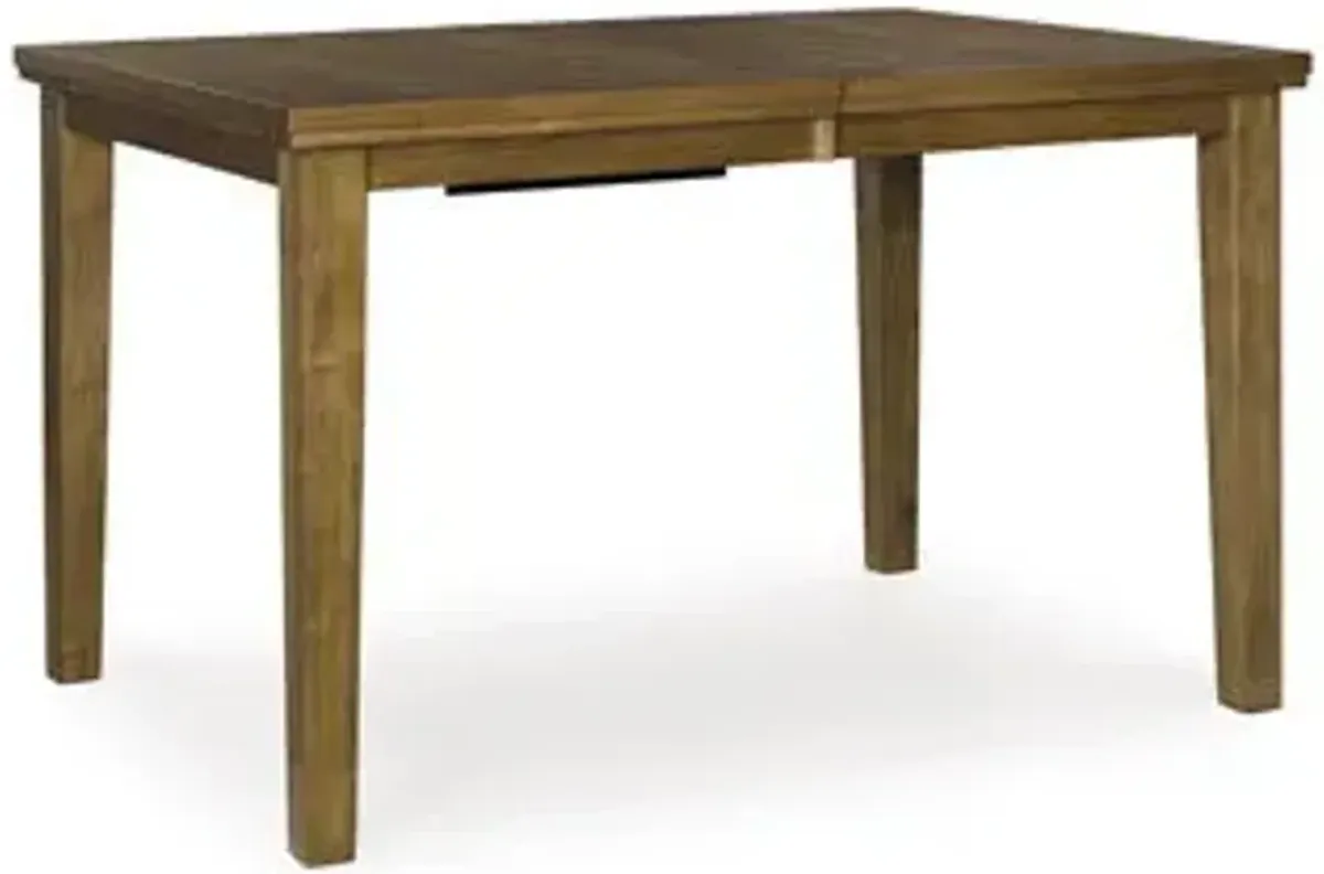 Urbinforte - Counter Height Dining Extension Table - Light Brown