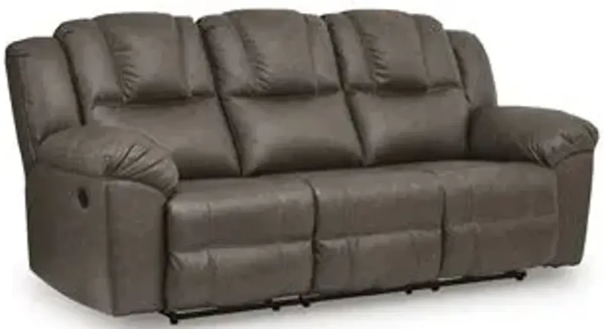 Lowilla - Reclining Sofa - Driftwood