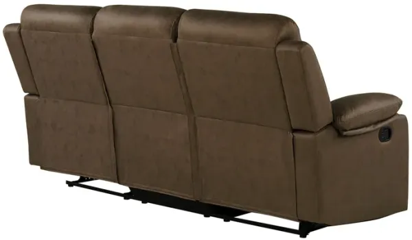 Brenda - Sofa Manual Recline Function - Brown
