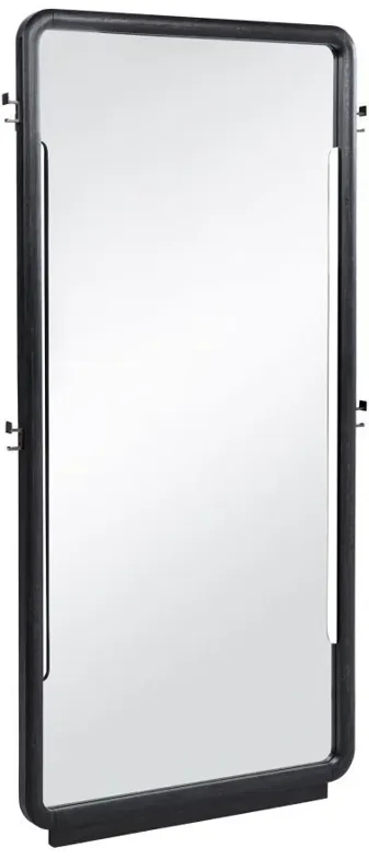 Leandro - 76" Full Length Floor Mirror - Burnished Black