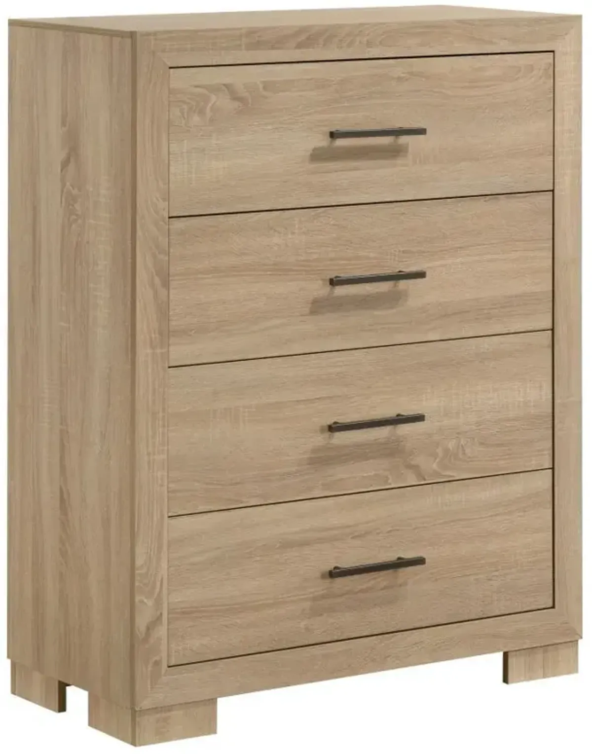Arielle - 4-Drawer Bedroom Chest Of Drawers - Light Oak