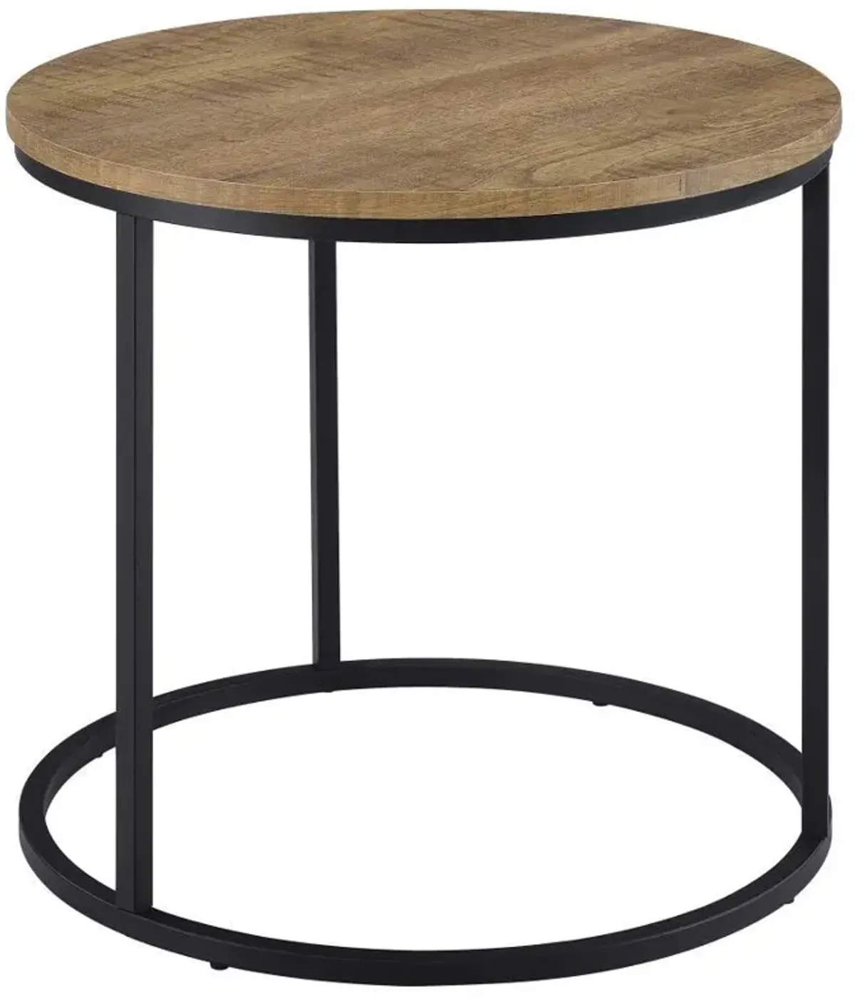 Lainey - Round Occasional Side End Table - Mango