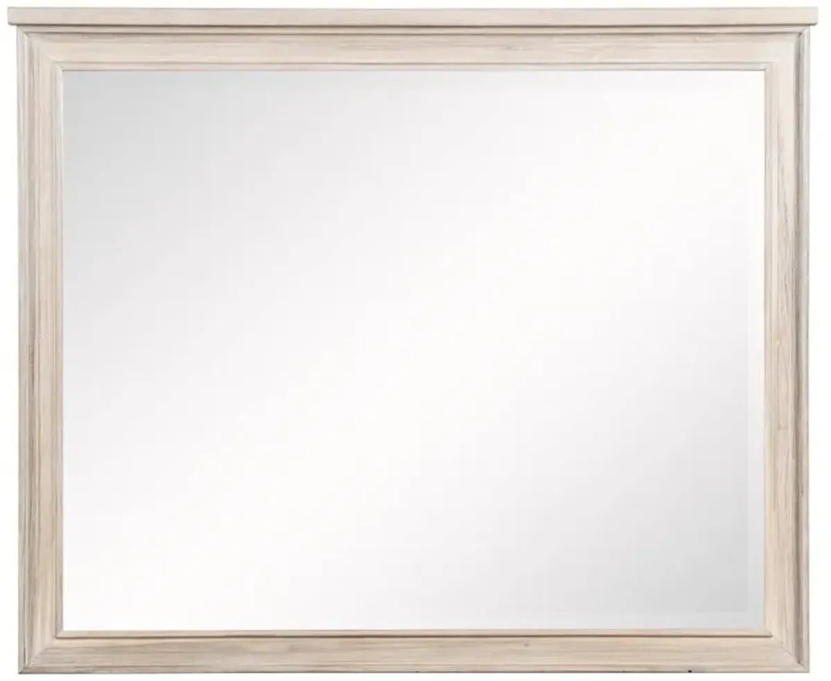 Pembroke - Dresser Mirror - Washed Oak