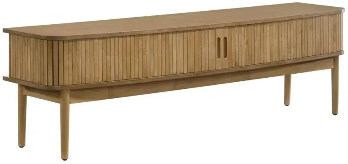 Croyden - 71" TV Stand Media Console - Weathered Natural