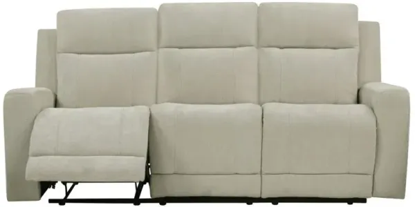 Kennett - Chenille Upholstered Power Reclining Sofa - Ivory