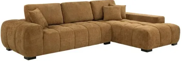 Octavia - Fabric Upholstered Sectional Chaise Sofa